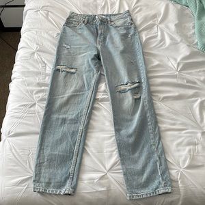 Zara light wash jeans